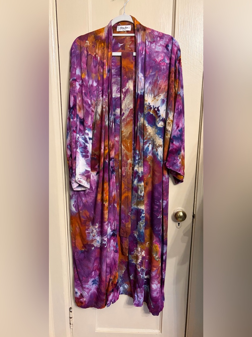 Hand Dyed Robe by Anna Joyce